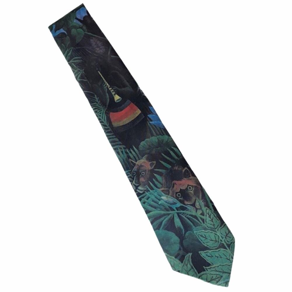 Original Ralph Marlin Panther Art Men's Tie